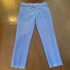 INCOTEX Men's corduroy blue pant